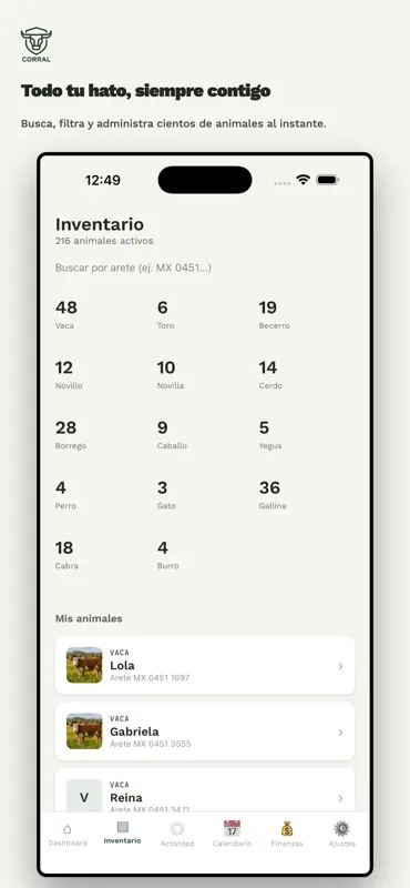 Corral: Control de Hato screenshot 1 of 6