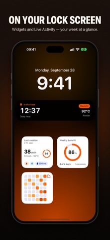 Sauna Metrics: Tracker & Log Screenshot 7 of 8