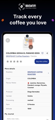 Brewtifi - Coffee & Cafes Screenshot 6 of 7