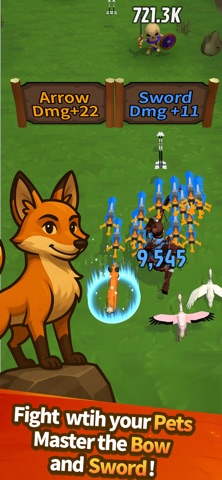 Bowarrior: Bow & Sword RPG iPhone screenshot