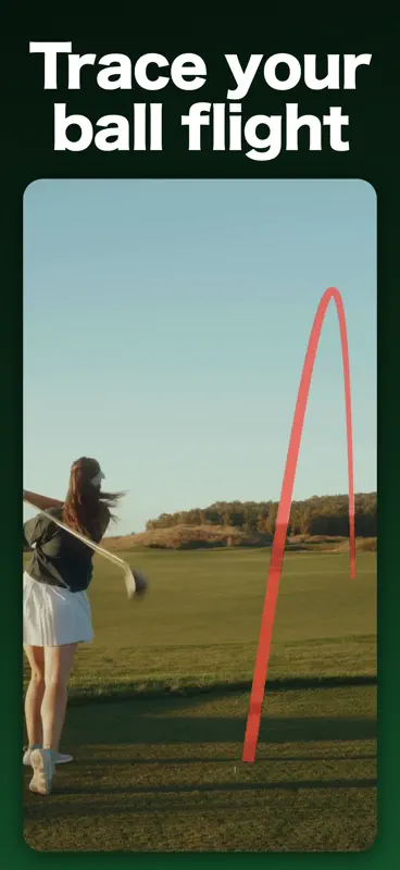 Golf Ball Tracer: Trace Shot screenshot 1 of 3