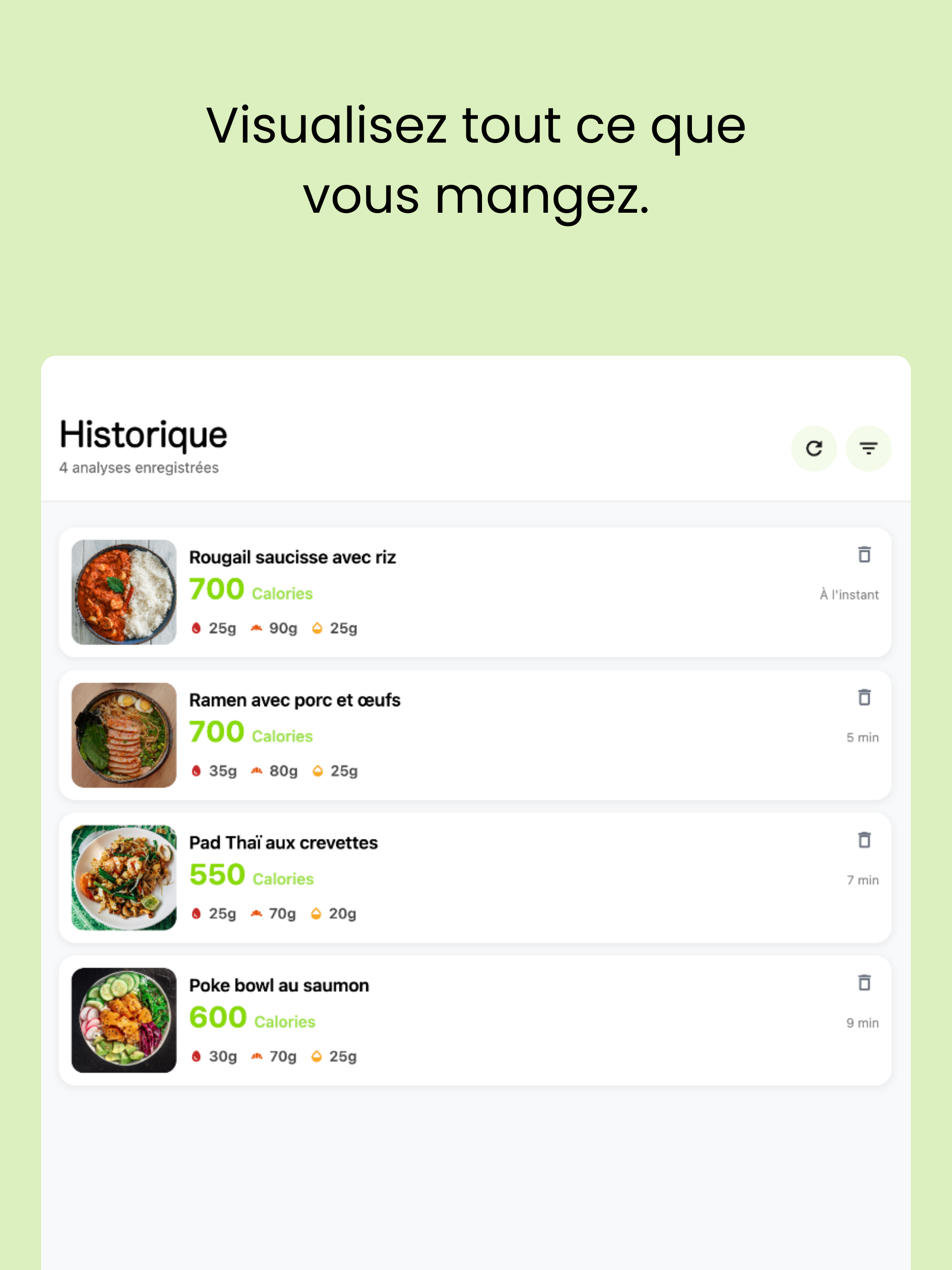 MyPerfectDiet screenshot 5