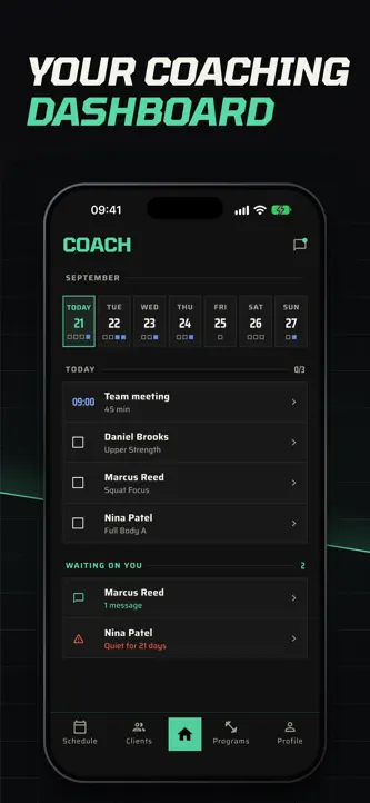 Antrio Coach: Client Tracker screenshot 2