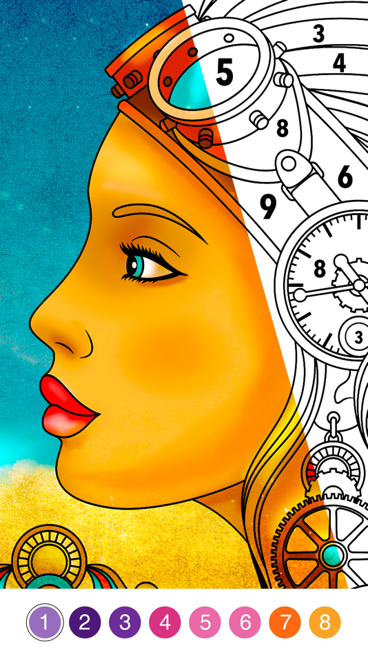 #9. Artbook - Paint by Number (iOS) Με: Hyperfun