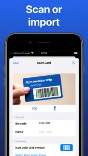 reward card wallet - barcodes iphone screenshot 4