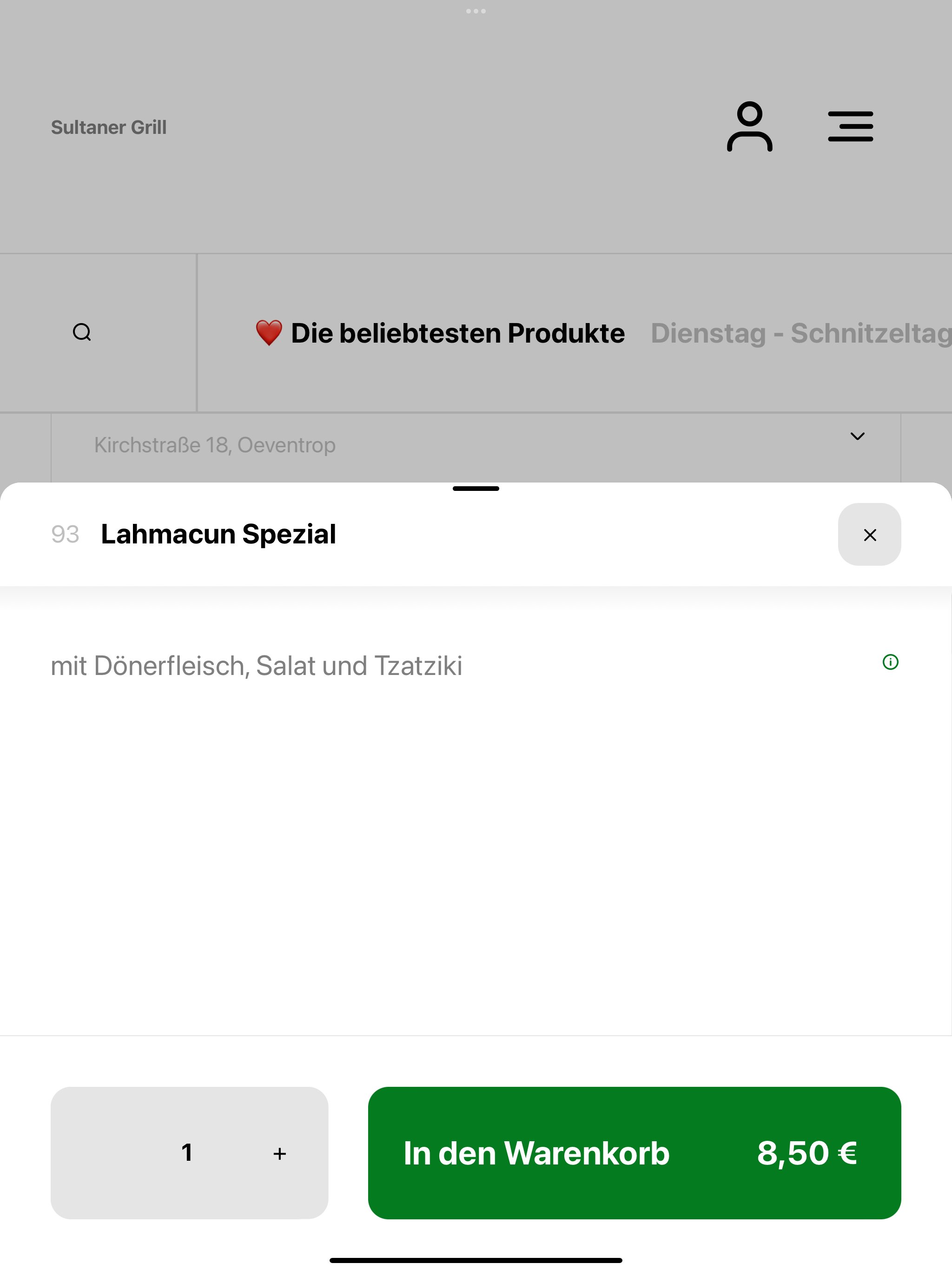 Sultaner Grill screenshot 8