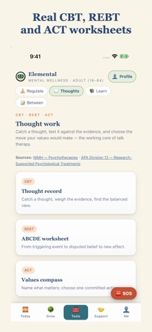 Elemental: Mental Wellness screenshot 9