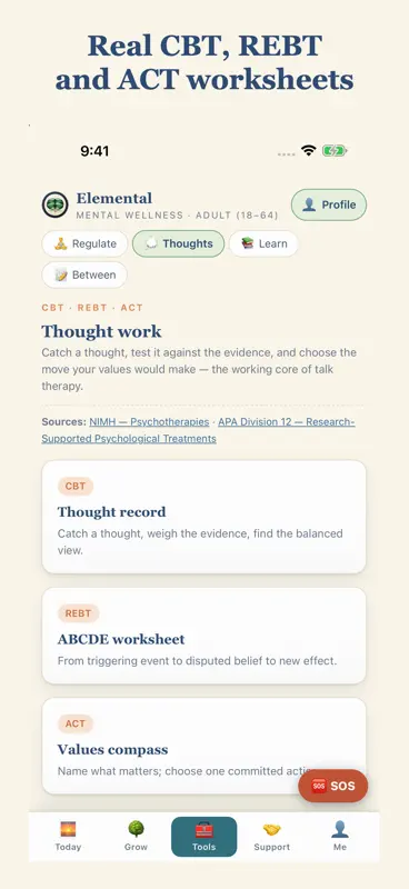 Elemental: Mental Wellness screenshot 9 of 10