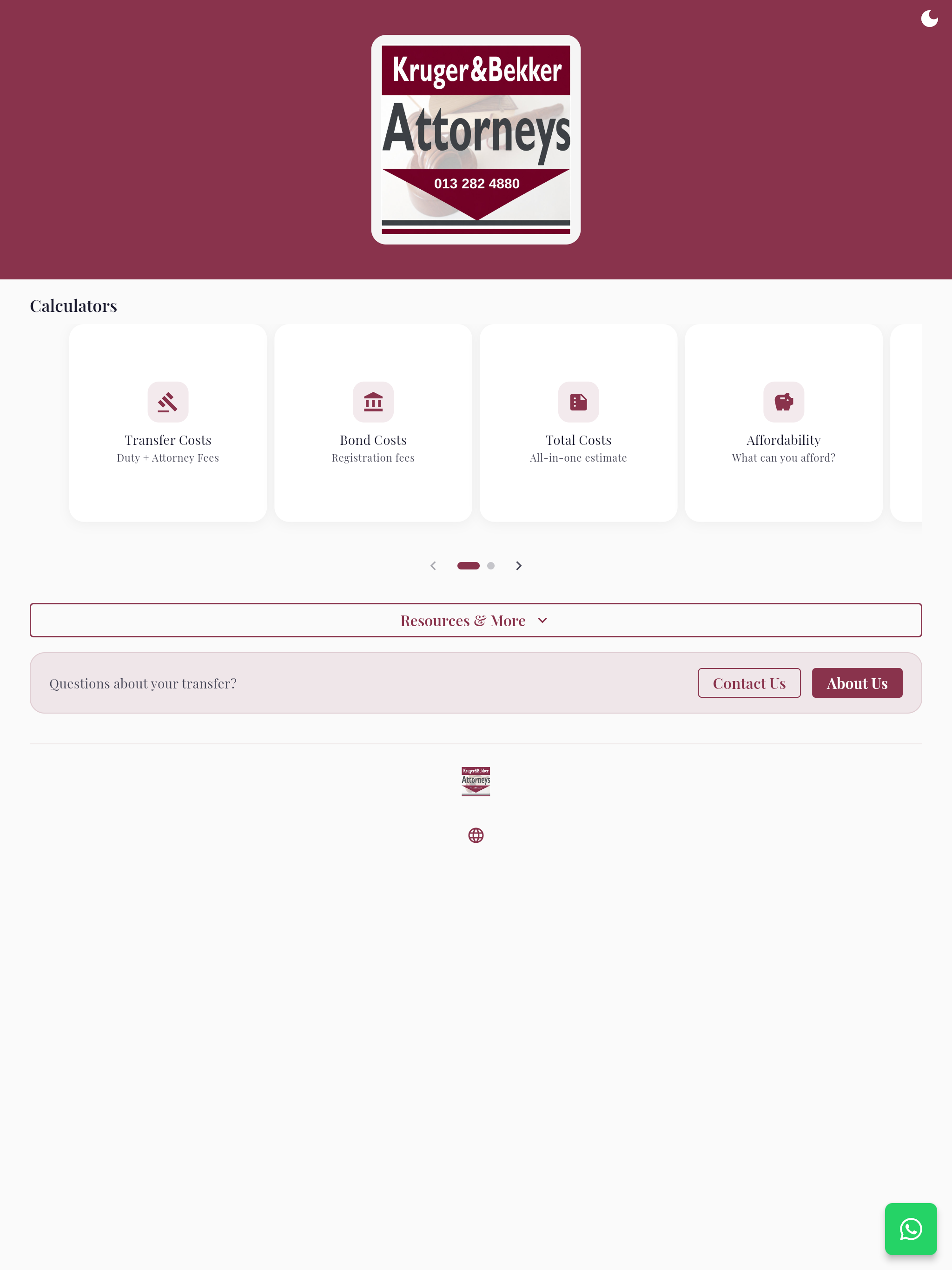 Kruger & Bekker Attorneys screenshot 6