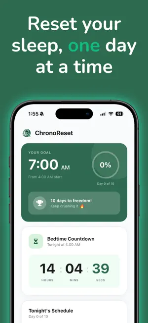 Sleep Cycle Fix - ChronoReset screenshot 1