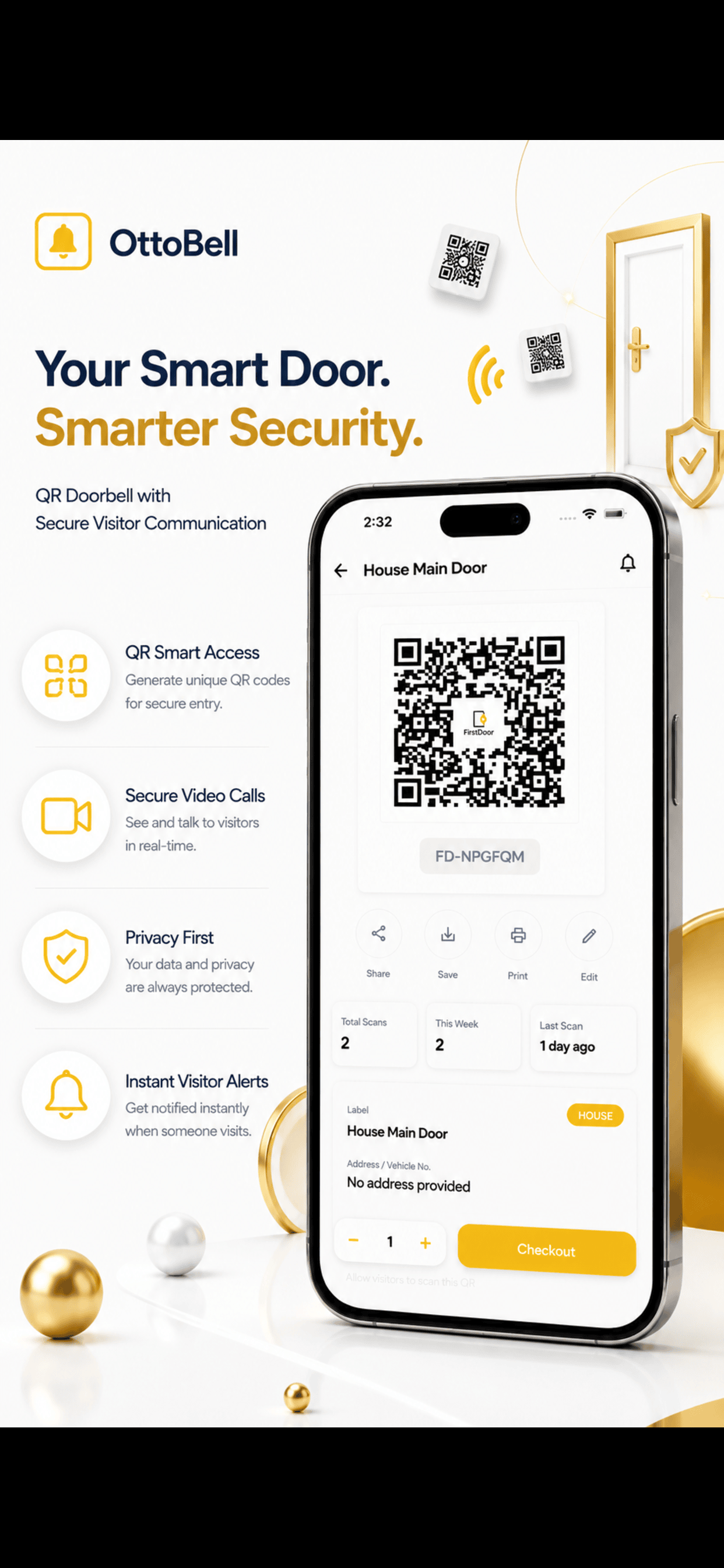 Ottobell Connect–Scan to Call screenshot 3