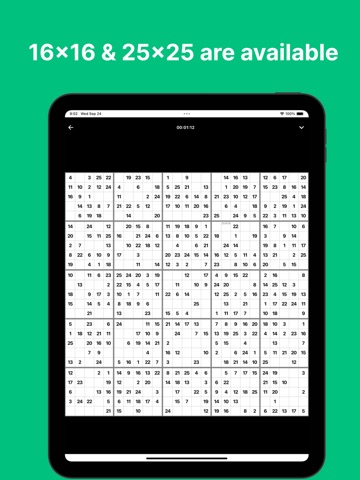 Giant Sudoku iPad screenshot