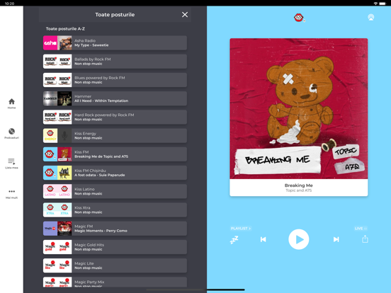 SOUNDIS.RO iPad screenshot 4 - Music app