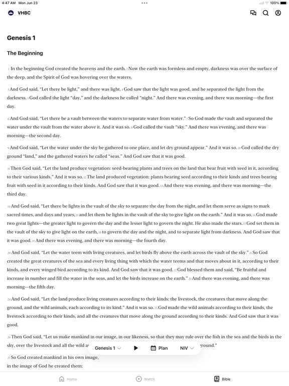 Victory Hill Baptist Church iPad screenshot 3 - Education app