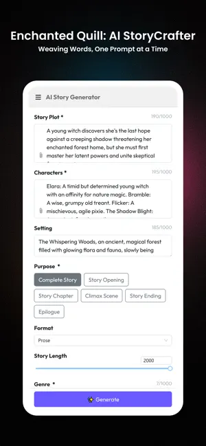 ScriblyGo – AI Story Toolkit screenshot 1