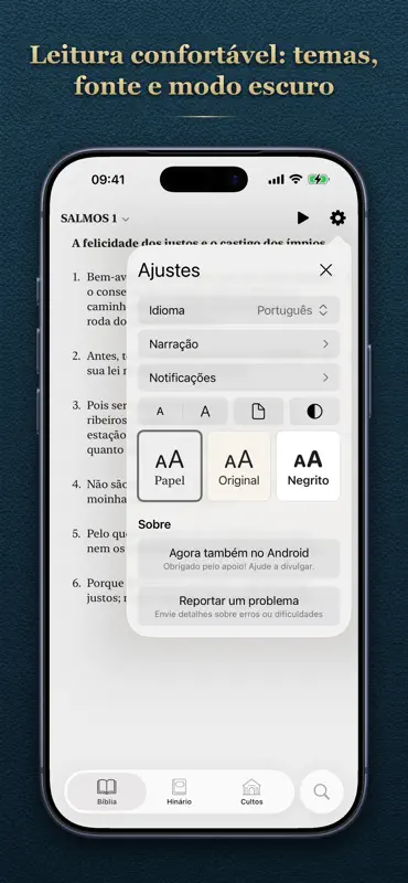 Bíblia e Hinário 5 CCB screenshot 9 of 10