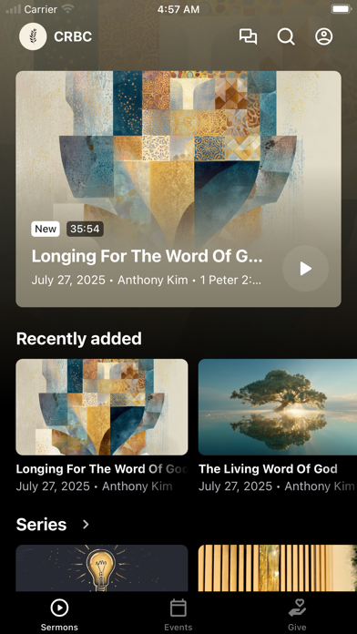 CRBC in The San Gabriel Valley app screenshot
