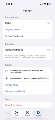 EGK HalalCheck AI screenshot
