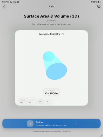 MakesSense: Math Solver iPad screenshot