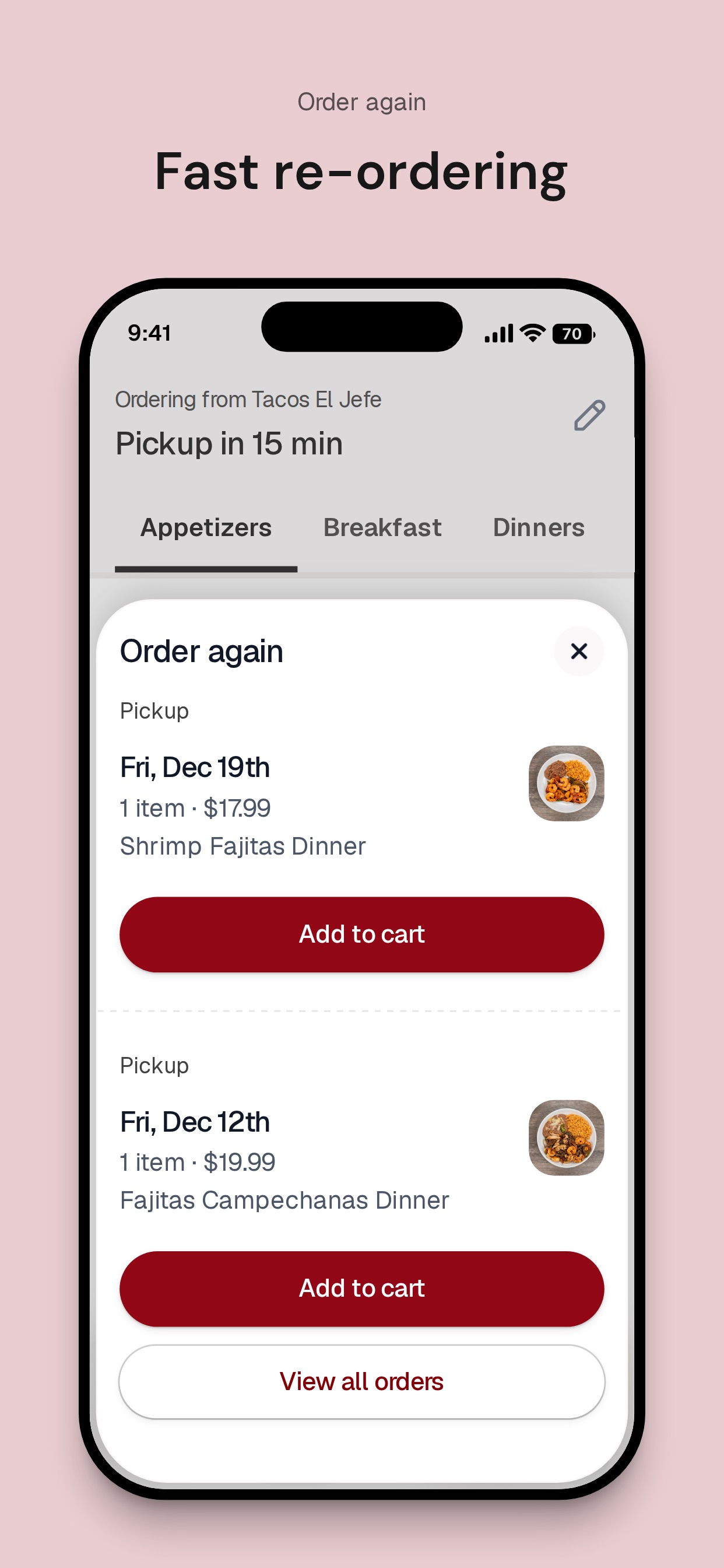 Screenshot 4 of Tacos El Jefe mexican grill