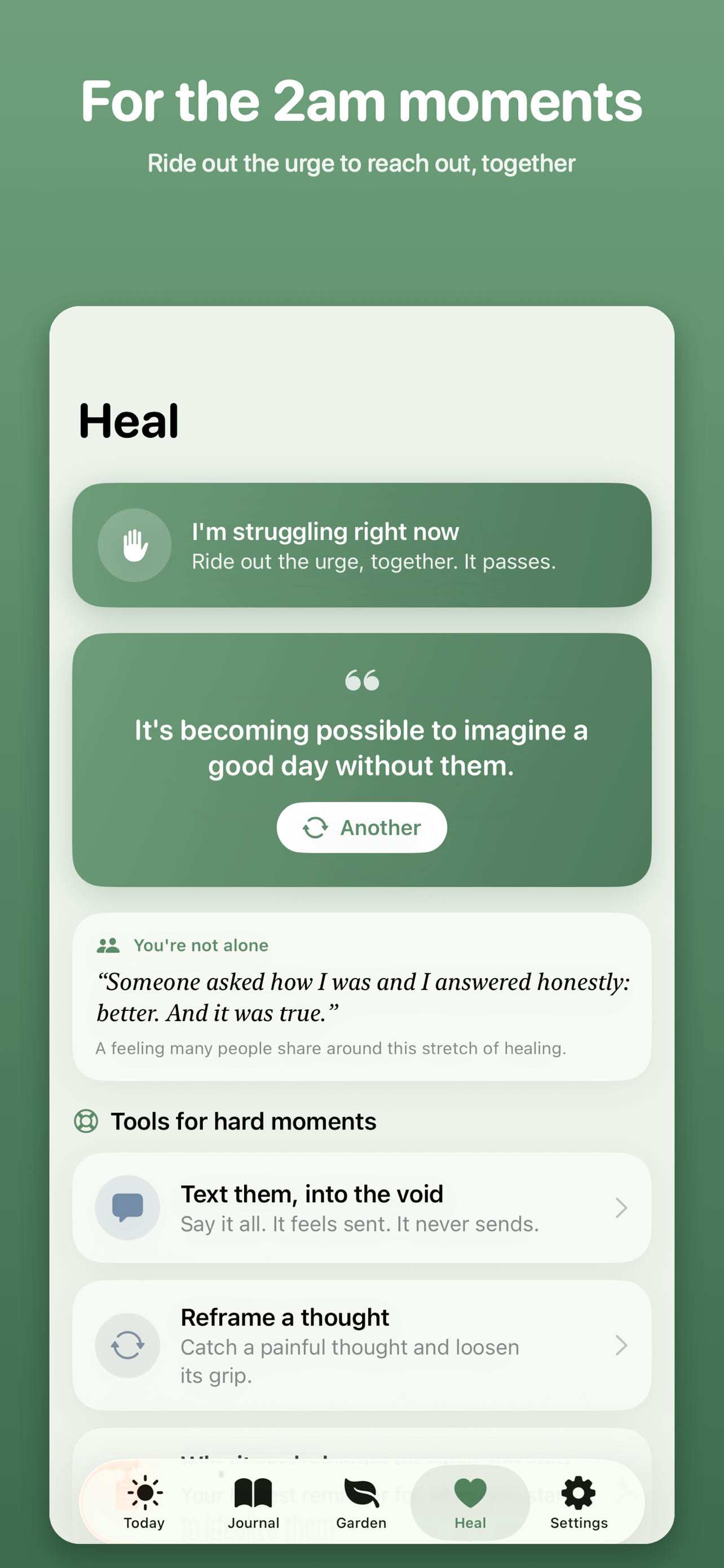 HeartKeep: Breakup Recovery screenshot 4