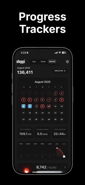 Step Counter - Steppi screenshot 4