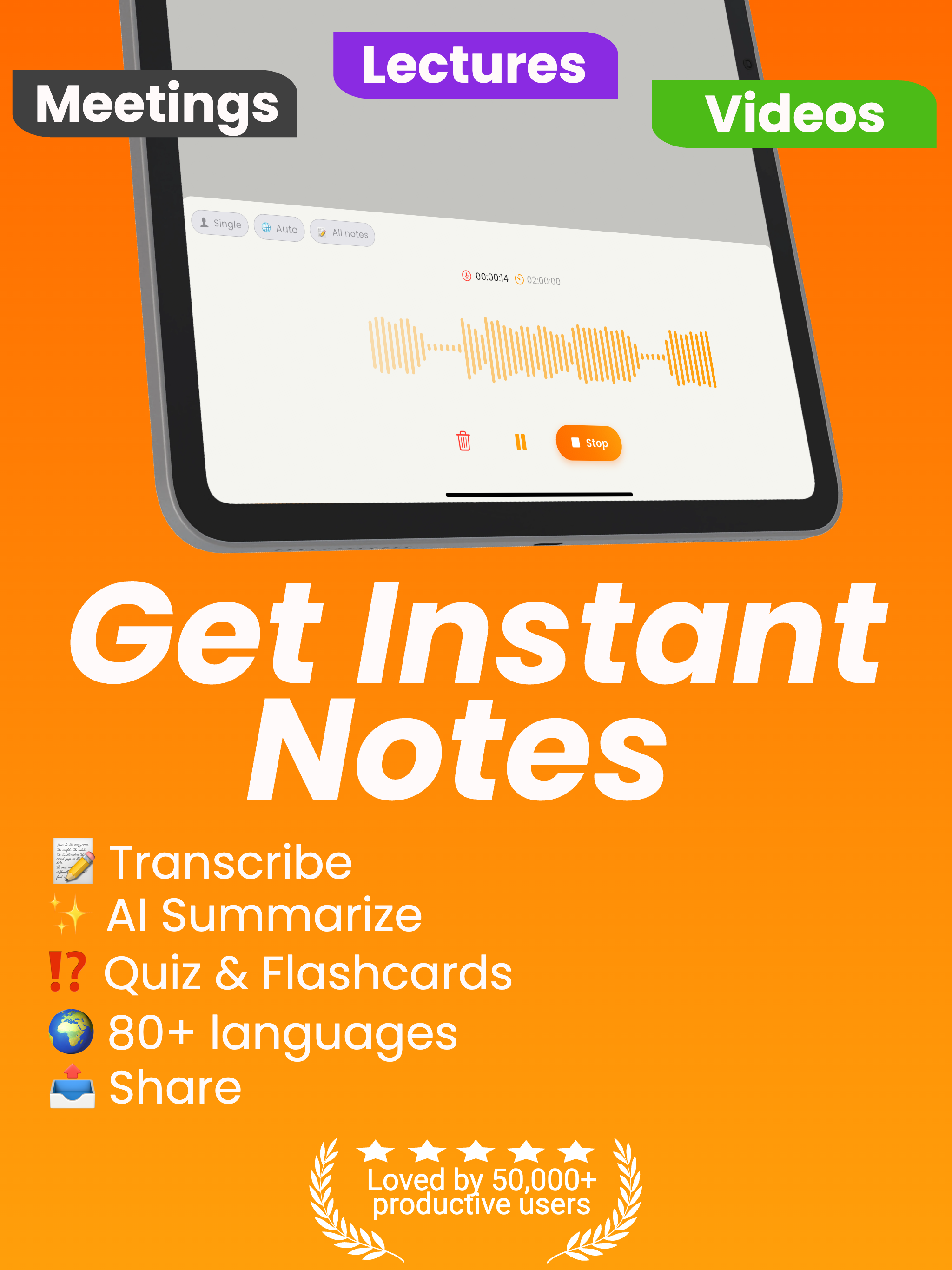 AI Note Taker - Voicion screenshot 9