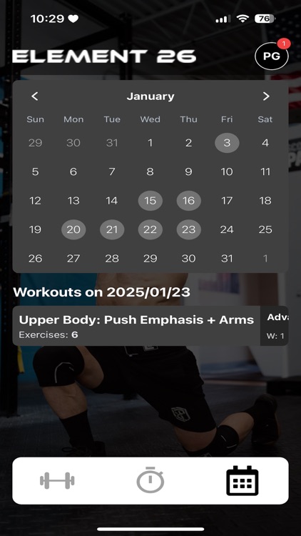 Element 26 Workout App screenshot-3