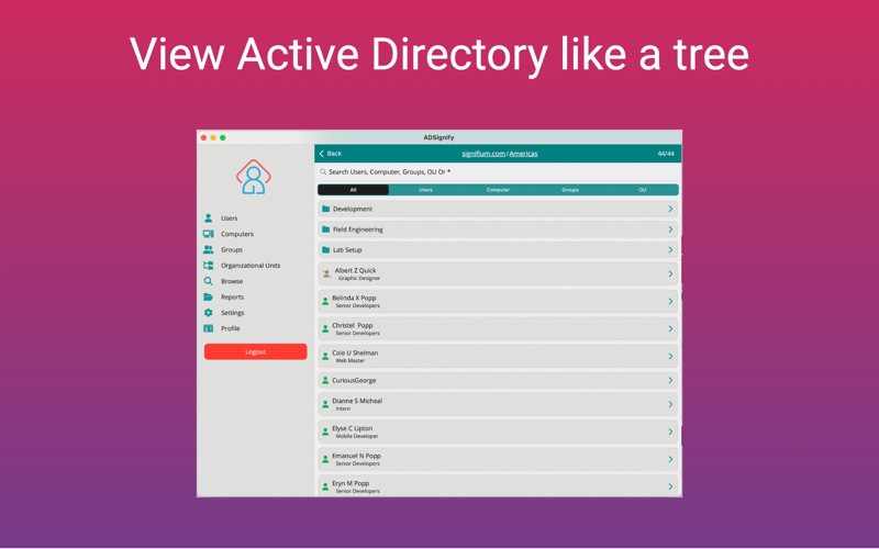 App screenshot