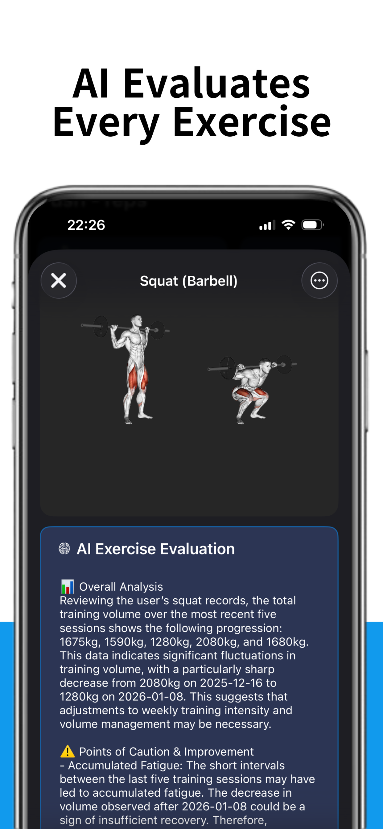 AI Workout Log