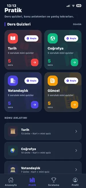 KPSS Quiz: Soru Bankası 2026 screenshot 3