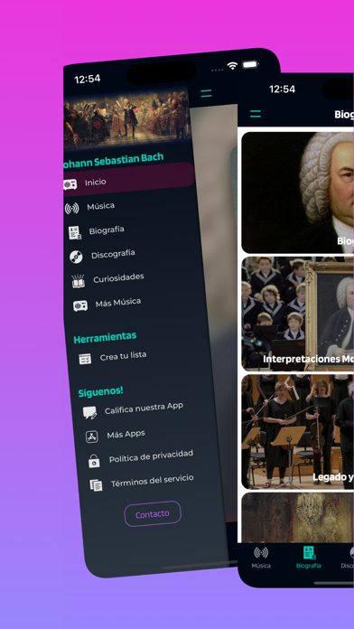 J Sebastian Bach Music Screenshot