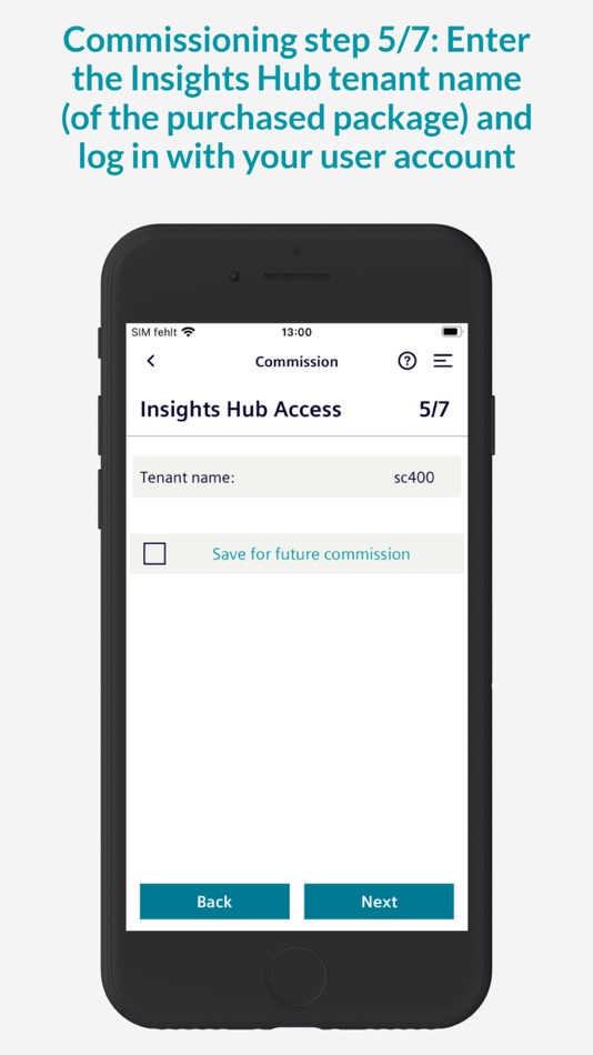 #5. CM IOT Config (iOS) 由: Siemens AG