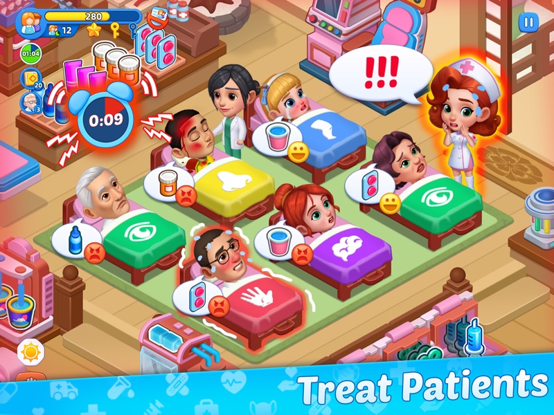 Hospital Fever - Doctor Games screenshot 12