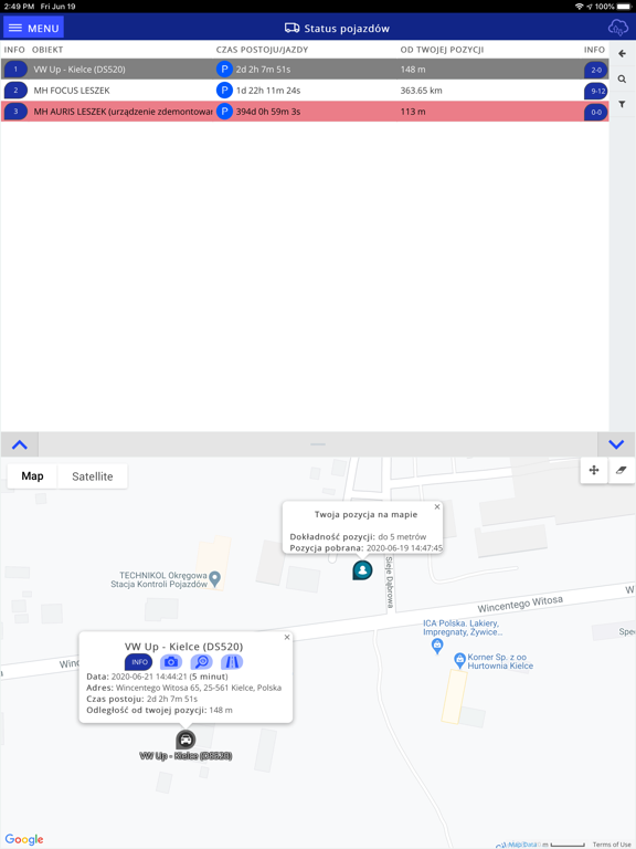 Screenshot #4 pour Globtrak Mobile