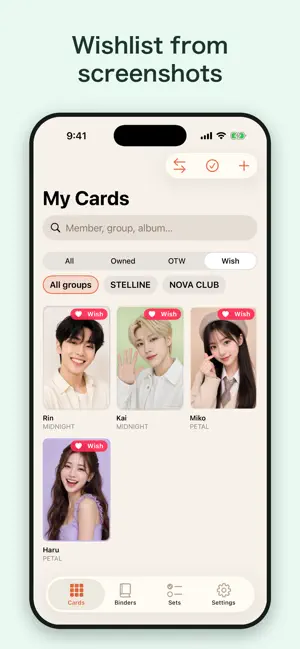 KPop Photocard Binder & Scan screenshot 3