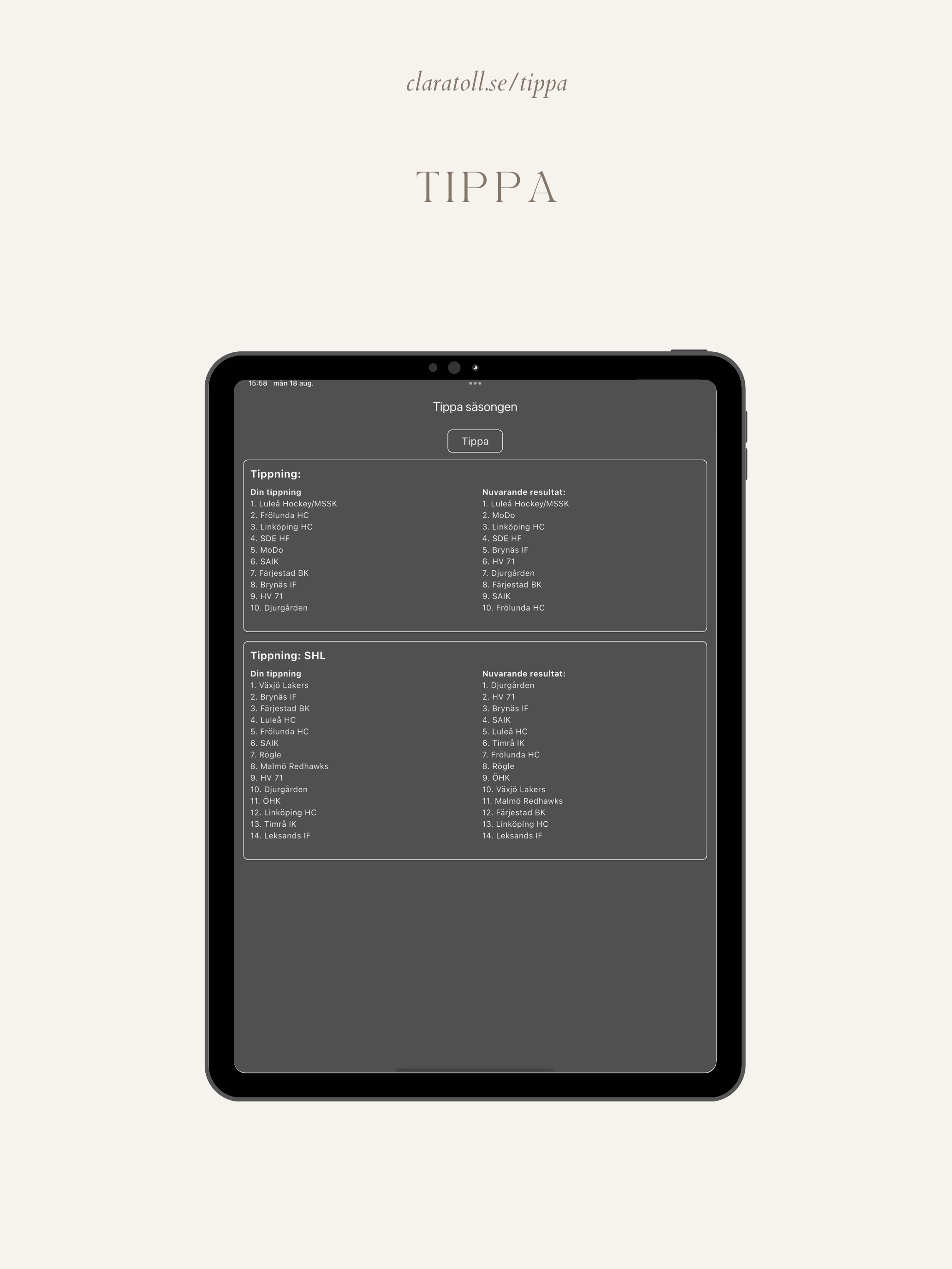 Tippappen screenshot 5