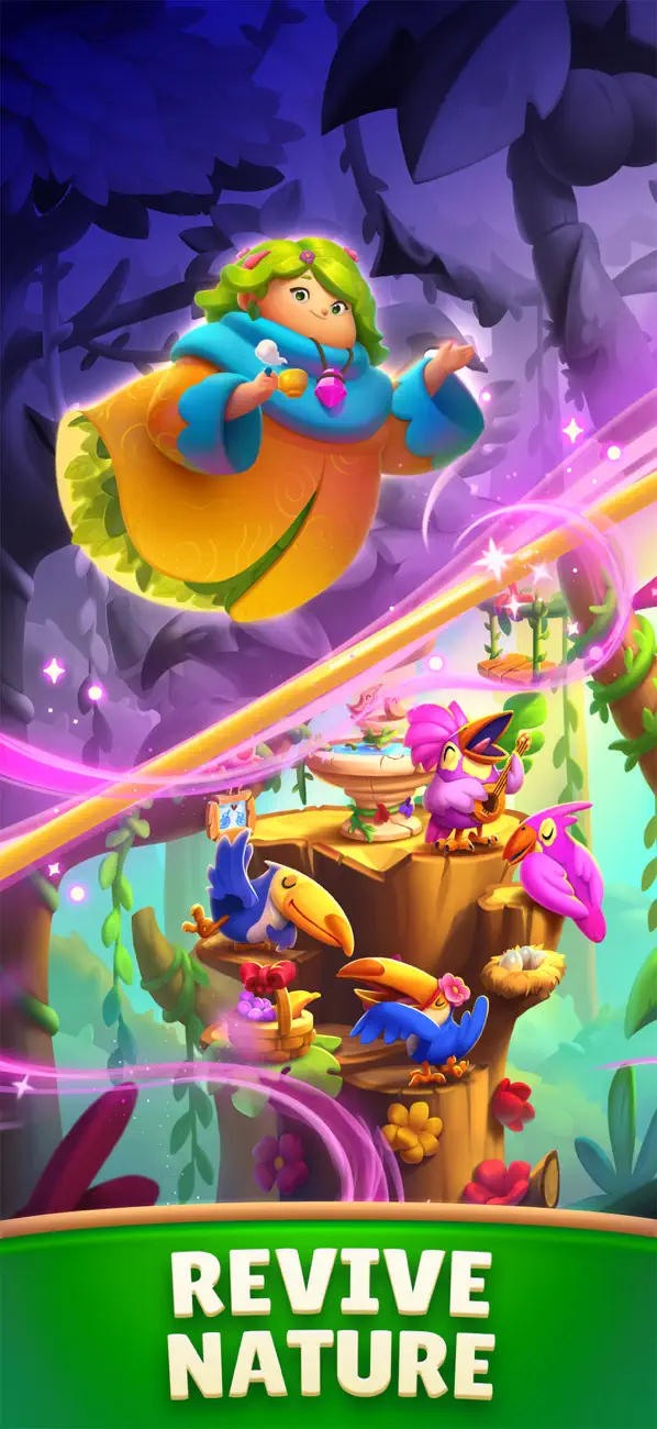 My Lovely Planet Puzzle Match3 Hack screenshot 3 - game app interface