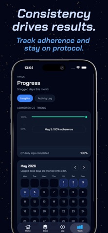 Helix: Stack & Peptide Tracker Screenshot 6 of 7
