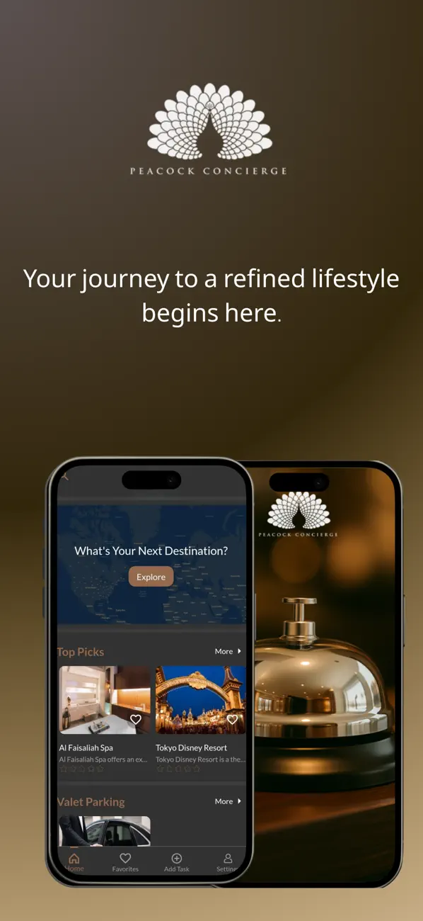 Screenshot #1 pour Peacock Concierge