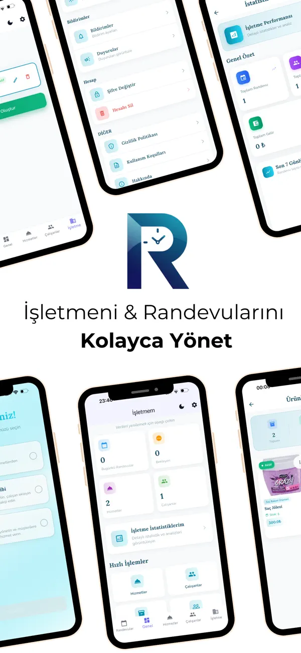 Screenshot #1 pour Randevu : Kuaför - Güzellik