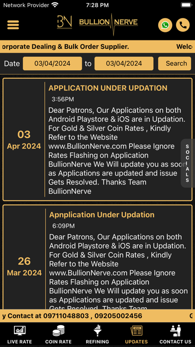BullionNerve Screenshot