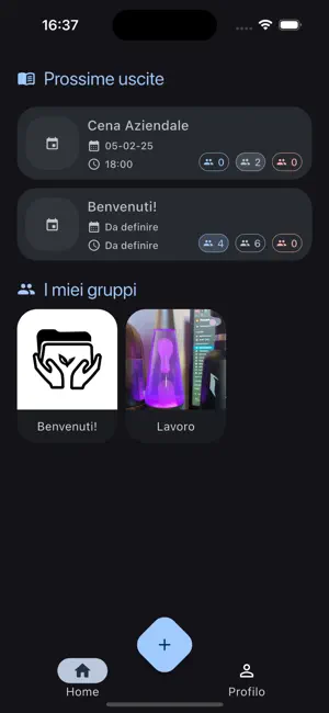Ergo - Organizza i tuoi gruppi screenshot 1