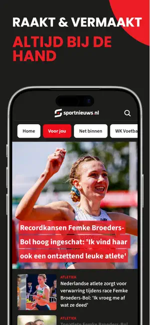 Sportnieuws.nl screenshot 1