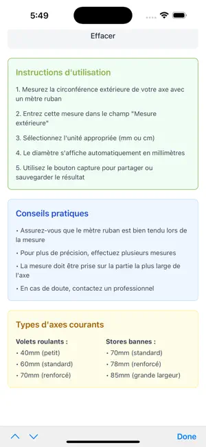 Diametre screenshot 3