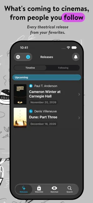 Filmlog: Movies & Theaters screenshot 4