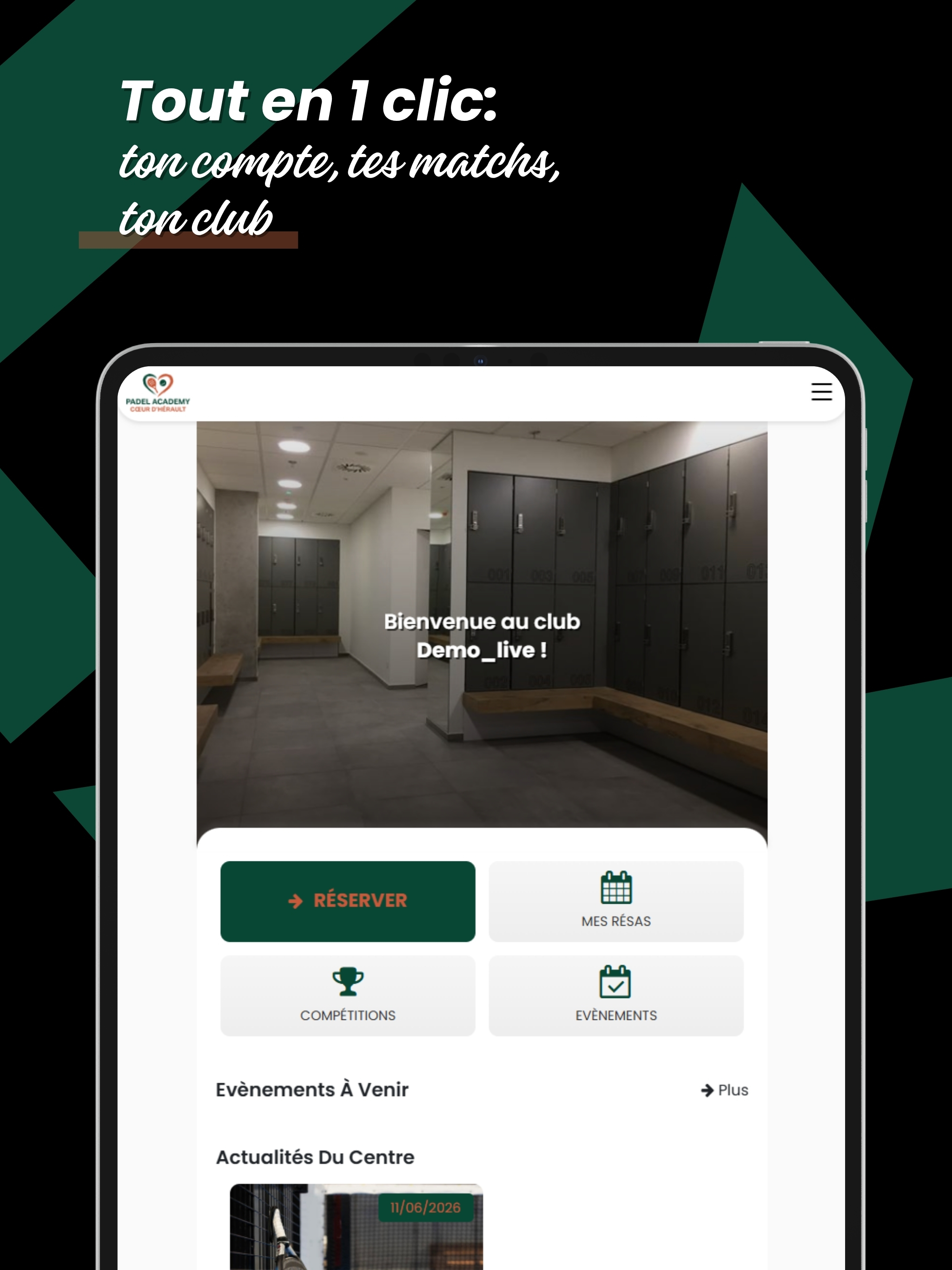 Padel Academy - Cœur d'Hérault screenshot 5