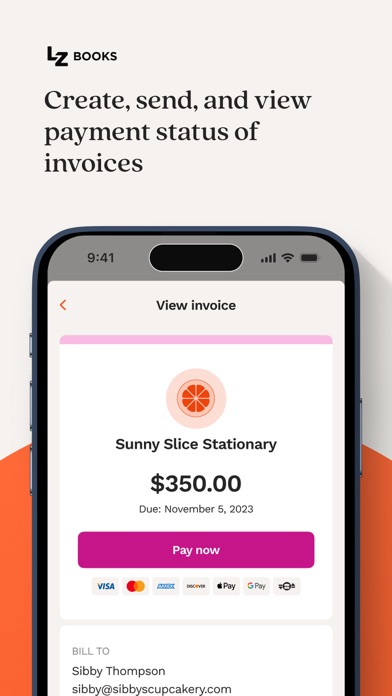 LZ Books iPhone screenshot 4 - Business app