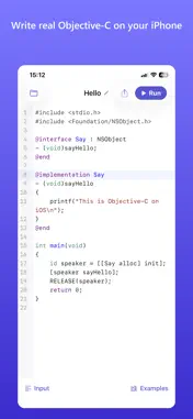 Objective C screenshot 1
