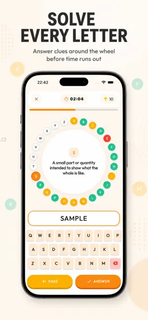 Palabras: Alphabet Word Quiz screenshot 2